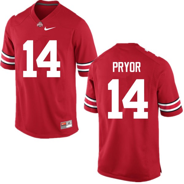 Ohio State Buckeyes #14 Isaiah Pryor Men Player Jersey Red